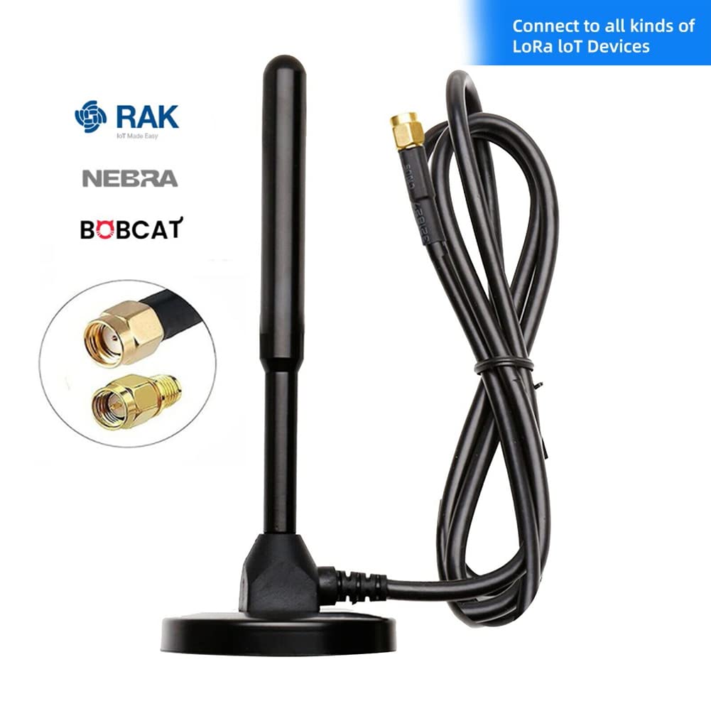 Antenne pour LoRa étanche 8-10 dBi 868 MHz avec câble RG58 pour RAK Nebra pour Bobcat