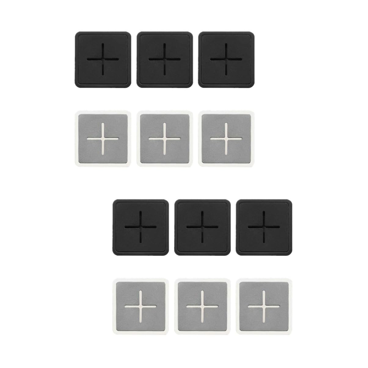 Angoily 12piezas Ganchos De Pared Autoadhesivos Para Toallas Soporte De Cocina y Baño Instalación Sin Taladro Diseño