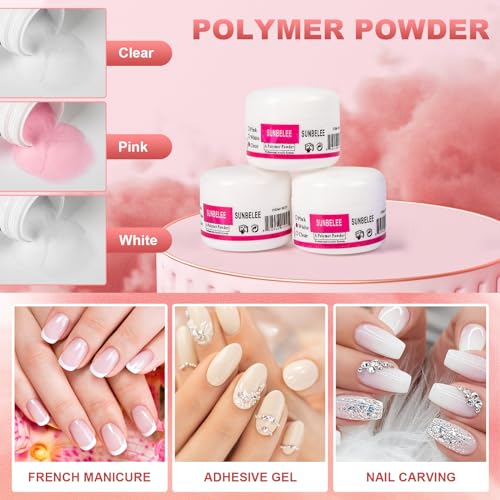 BLIFF Acrylic Nail Kit - Professional Glitter Powder