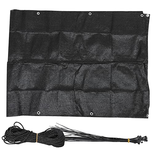 HANABASS Sunscreen Grid Cloth or