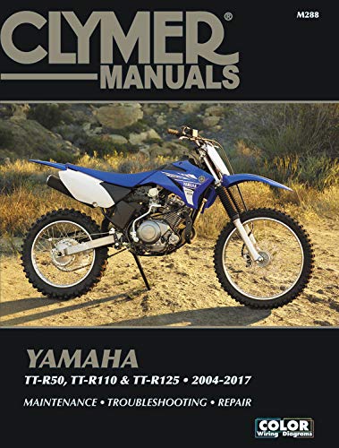 Yamaha TT-R50, TT-R110 and TT-R125 (04-17) Clymer Repair Manual