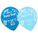 It's a Boy Baby Shower Blue Balloons Collection, Set of 30