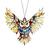 Owl Gifts for Women, for Mom & Grandma from Son Daughter, Owl Ornament for Christmas Tree Hanging Decor, Holiday Present Ideas, Gift Exchange Ideas, Holidays Decor for Owl Lovers