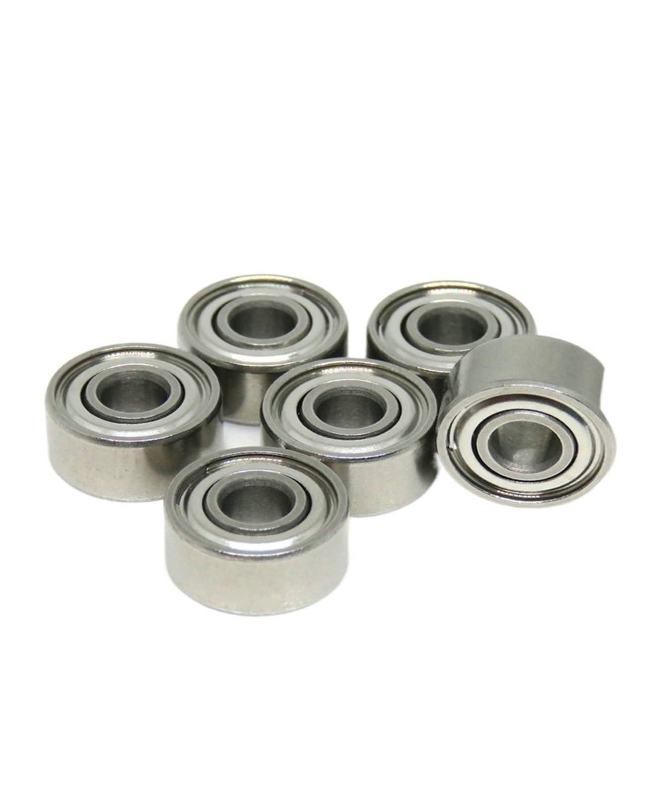FQJYXWEWL 10 Pieces S693ZZ 3x8x4 Stainless Steel Bearings S693 ZZ 3 * 8 * 4 Miniature deep Groove Ball Bearings S693Z RC Bearings