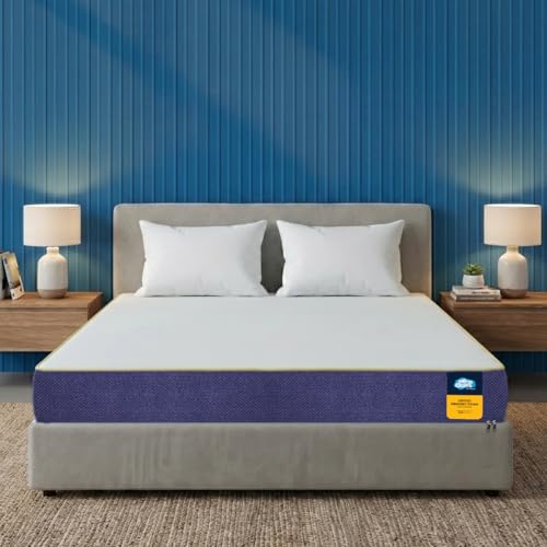 Centuary Mattresses Sleepables 8-Inch King Size Orthopedic Memory Foam Back Support Pressure Relieving Roll Pack High Resilience (HR) Foam Mattress | 
