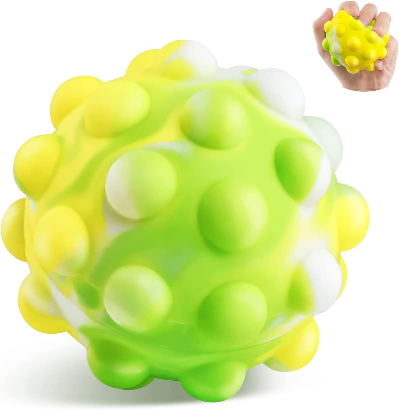 Yolaisi Stressball Kinder Erwachsene ,Anti Stress Bälle Poppet Pop