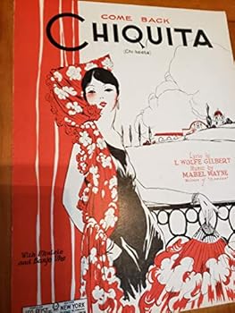 Sheet music Come Back Chiquita Book