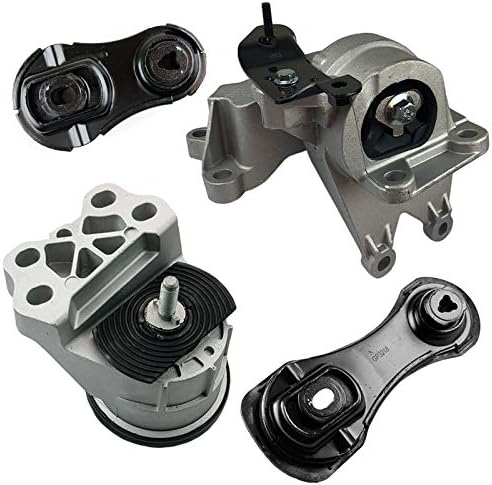 Miniatura 1 de Motor de motor y montaje de transmisión compatible con Ford Explorer 2013-2017 3.5L con Turbo Set 4PCS -K2753 | A5663HY A5569 A5568 GP3340