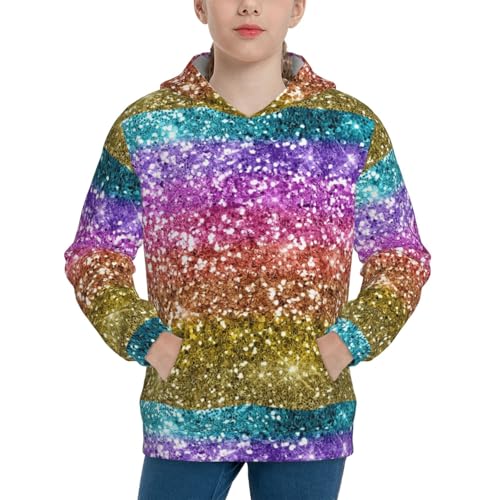 Gnome and Surfing Kid Hoodies Boys Sweatshirts Girls Pullover with Pocket