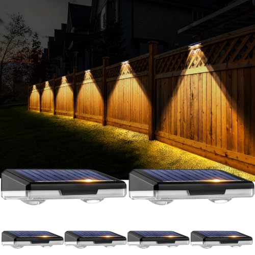 URAQT 6 Piezas Luci Solares Led Exterior Jardin, Luz Solar Exterior