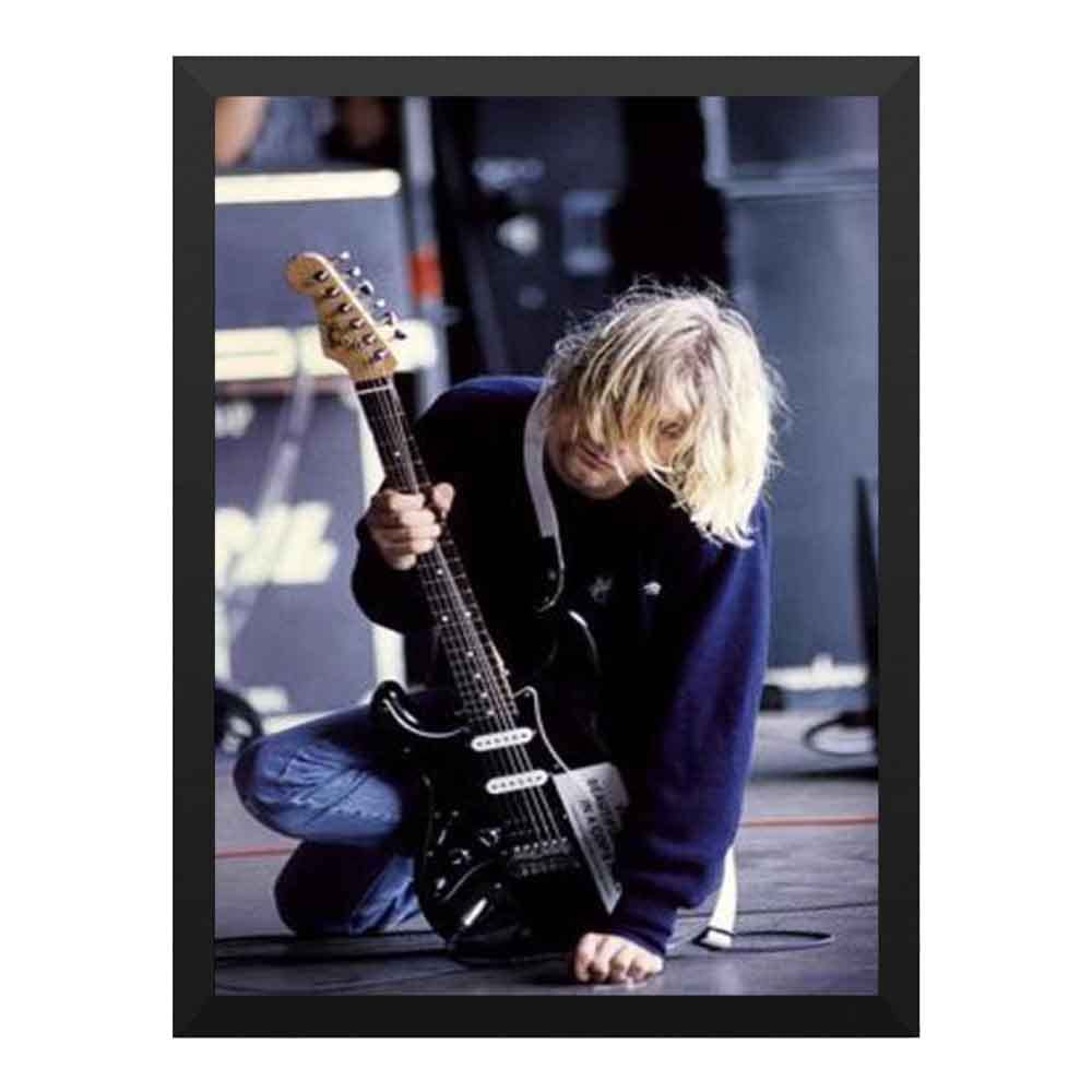 カートコバーン　油絵　アート カートコバーン 油絵 アート Livepaint Kurt Cobain vol.1