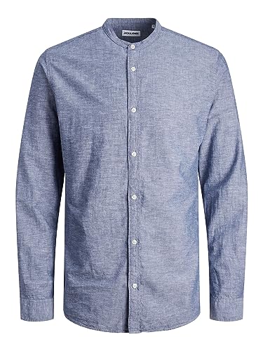 Jjelinen T-Shirt Ls Sn Pantalons Homme JACK & JONES en textile premium