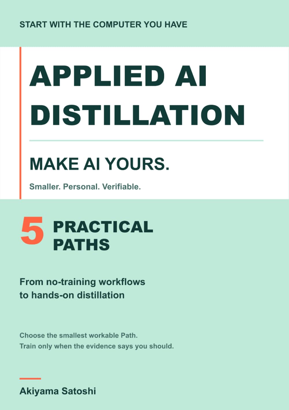Applied AI Distillation: Make AI Yours: 5 Practical Paths from No-Training Workflows to Hands-On Distillation