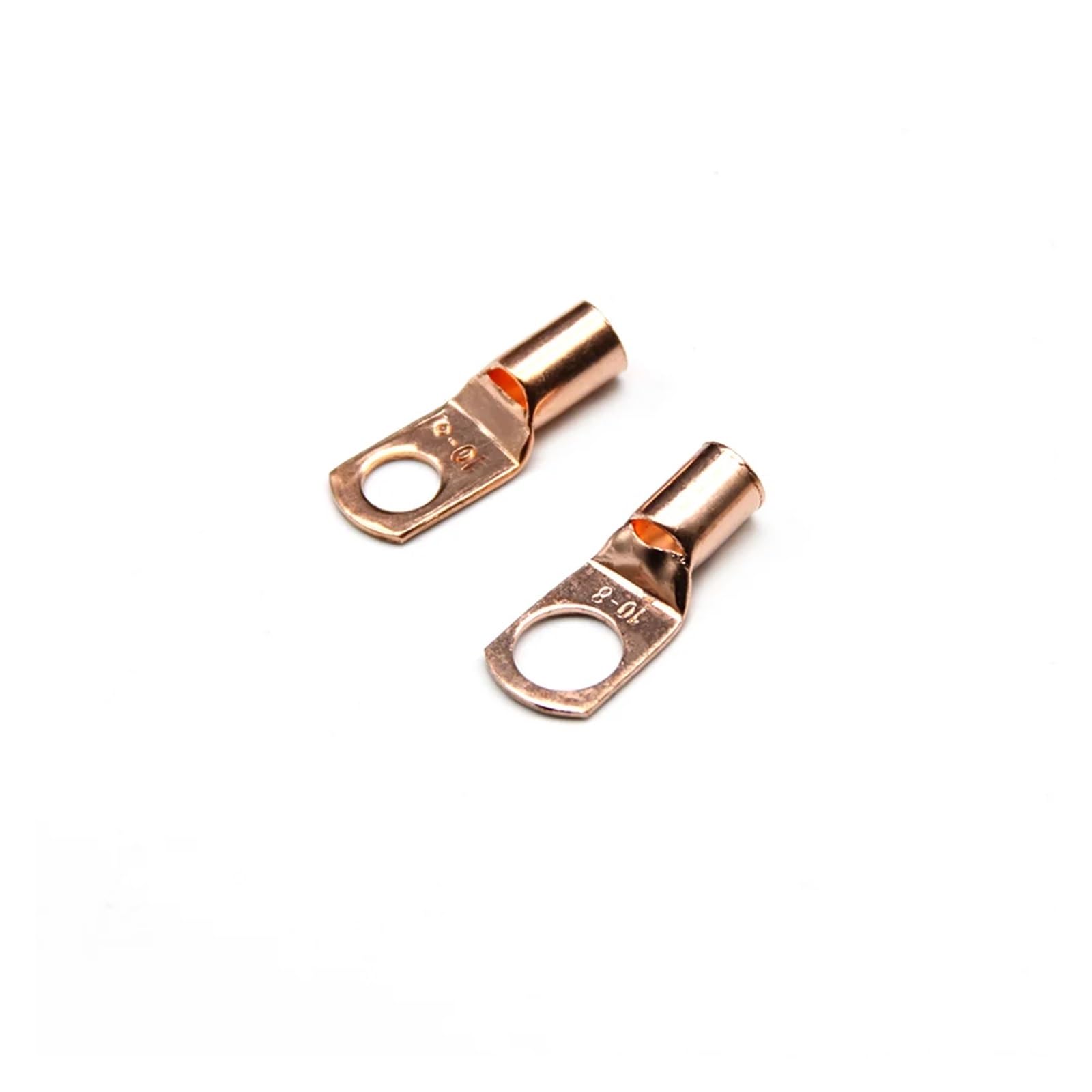 260 piezas SC anillo de cobre desnudo empalme Terminal de engarzado conector de cable Kit surtido de Tubos termorretráctiles