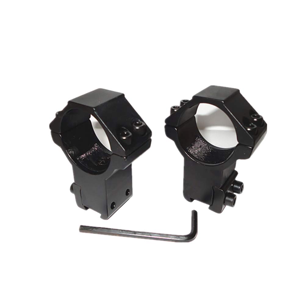 HWZ 1"/30mm Dovetail Scope Mount Rings Medium Profile for 11mm/20mm Dovetail Picatinny (2 Pieces)
