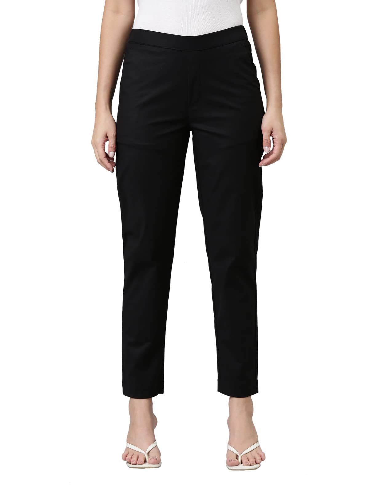 go colors Women's Regular Cotton Trousers-picture-47