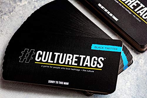 CultureTags - A Game for People Who Love Hashtags + The Culture | Party Game Set for Family Fun or Virtual Play | Ages 13+