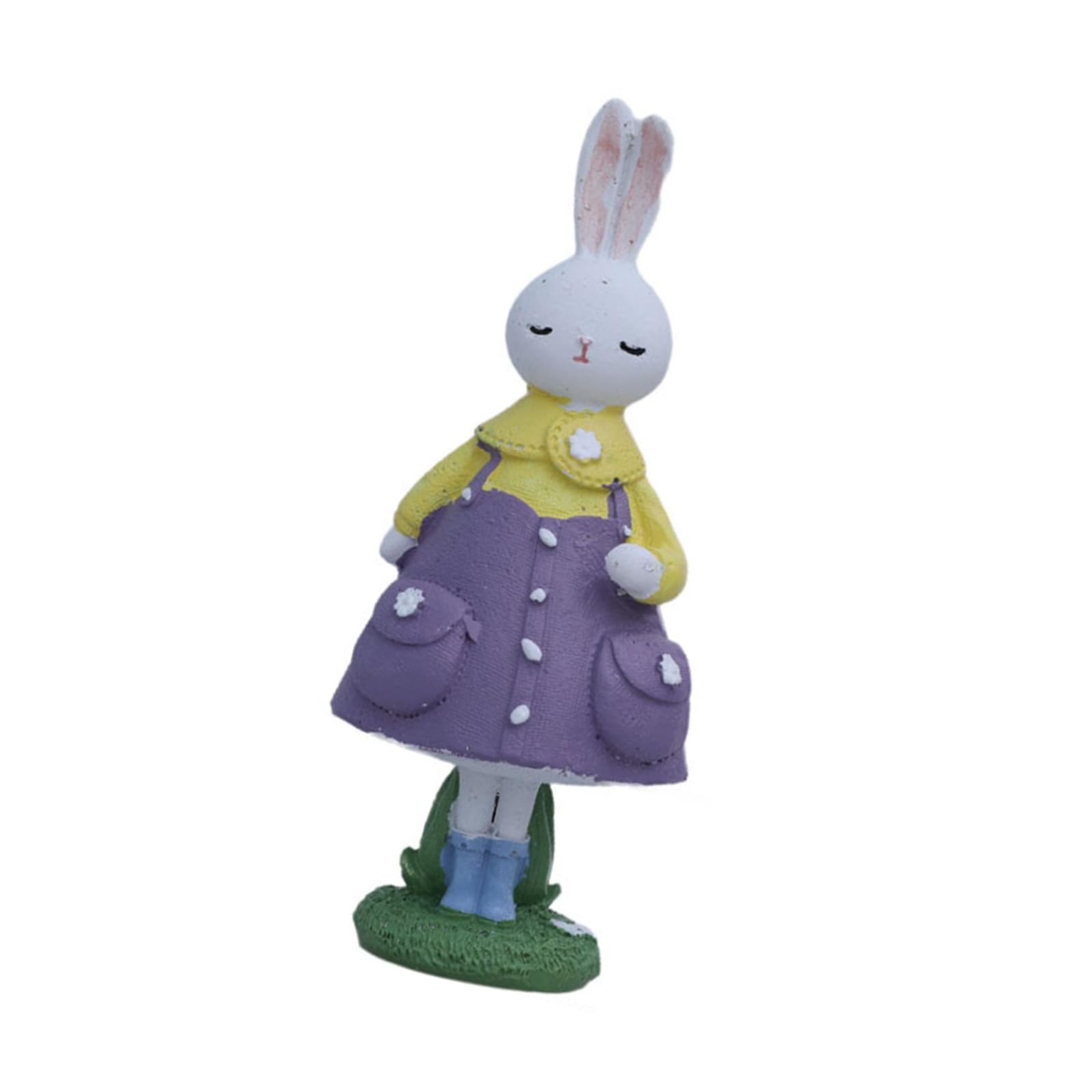 Piceioep Pretty Dressed Rabbits Easter Enhancement Easter Party Supplies Ideal for Creating Happy Seasonal Atmospheres Celebratory Table Highlight