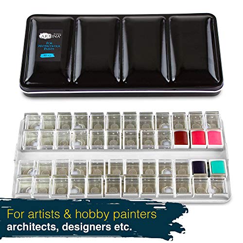 Artina Colaro Scatola per acquerelli vuota - 48