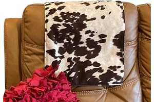 Bittlemen Furniture Cow Print Recliner Headrest Cover