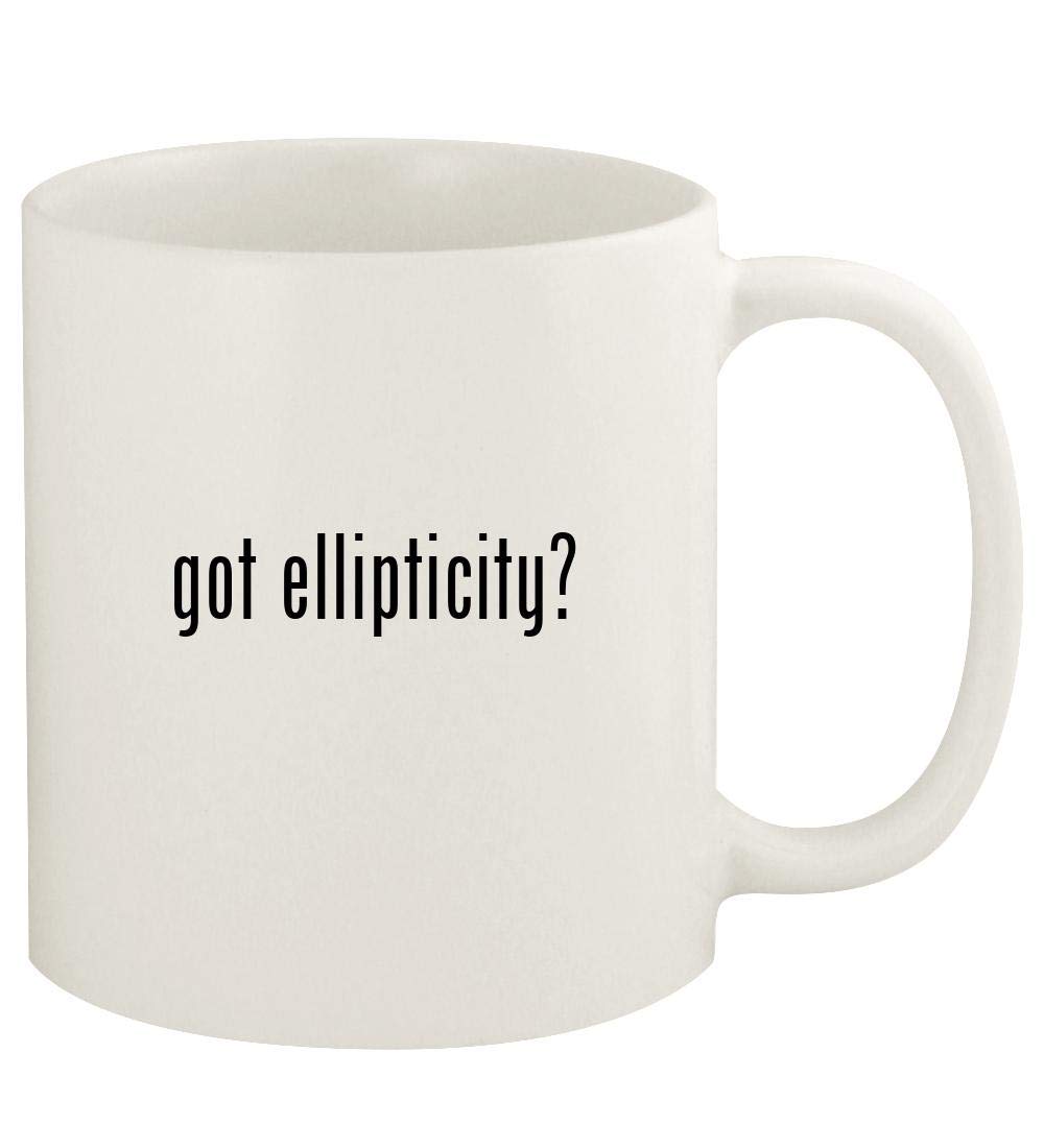 got ellipticity? - 11oz Ceramic White Coffee Mug Cup, White