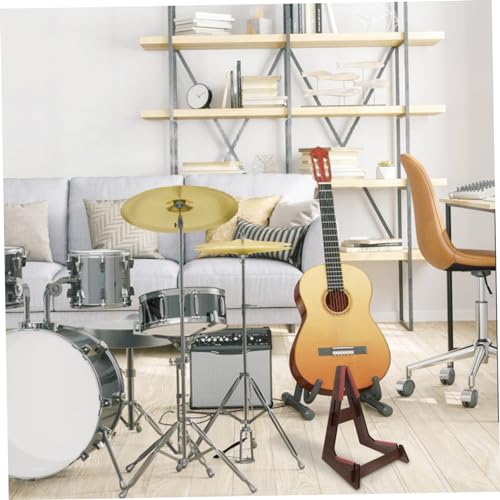 SUPVOX Stand De Violon Accessoires Pour Banjos Support De Guitare Au Sol Support De Guitare Stable Support De Guitare Pour Magasin Support De Plancher De Guitare Type De Sol Trépied Bois - Les Beatles, Paul McCartney, John Lennon, RIngo Starr, George Harrison SUPVOX Stand De Violon Accessoires Pour Banjos Support De Guitare Au Sol Support De Guitare Stable Support De Guitare Pour Magasin Support De Plancher De Guitare Type De Sol Trépied Bois – Image 3