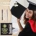 Resurhang 5 Pcs Inspirational Gifts Journal Gift Set Pen Gift Box Black Gifts for Graduation College Motivational Leather Journal Ballpoint Pen with Gift Box for Graduation Senior Middle Students