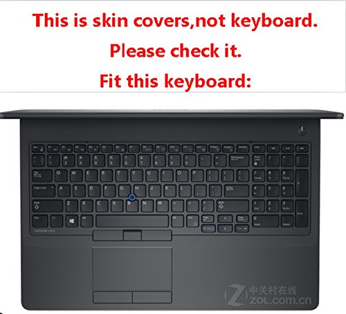 Laptop High Clear Transparent TPU Keyboard Protector Skin Cover Guard for Dell Precision 7720 7520 3520 M7520 M7720 M3520
