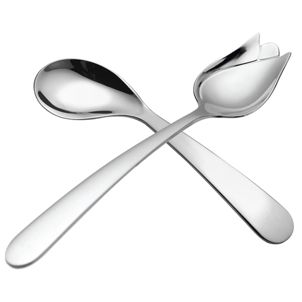 5 set Cucchiaio Forchetta Per Gomito Utensile Per Disabili Cucchiai Per Lo Svezzamento Posate Adattabili Alimentatore Per Adulti Con Disabilità Facile Da 2 pezzi*5