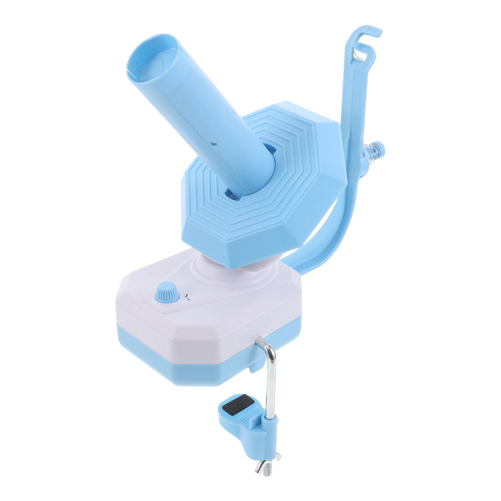 DOITOOL 1 zestaw elektrycznego nawijacza włóczki - przenośny, zasilany przez USB nawijacz włóczki do szydełkowania - automatyczne urządzenie do nawijania do wełny dziewiarskiej, zarządzania ą,