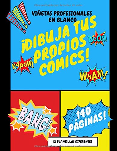 Buy ¡Dibuja tus Propios Cómics!: Viñetas en Blanco.10 illas Diferentes ...
