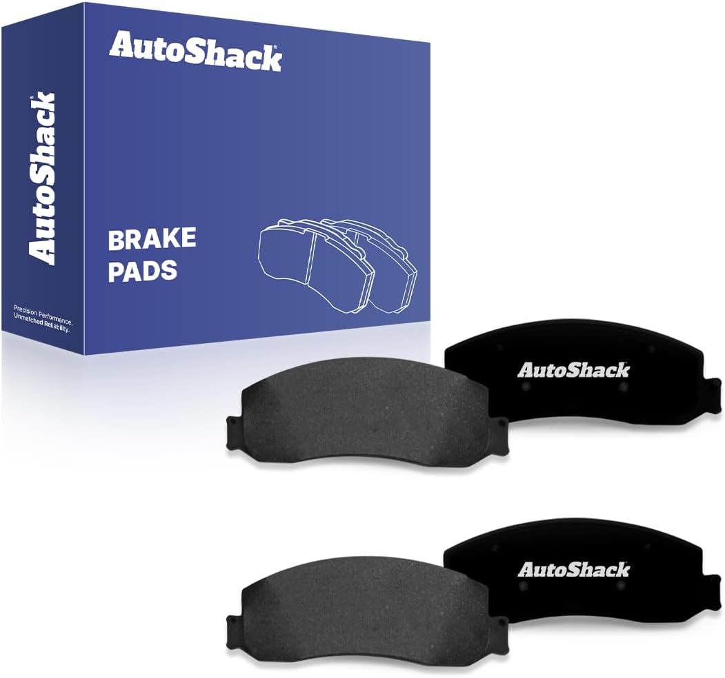 AutoShack Front or Rear Premium Ceramic Brake Pad Set Replacement for 2005-2012 Ford F-350 Super Duty 2011-2012 Ford F-250 Super Duty 4-PC