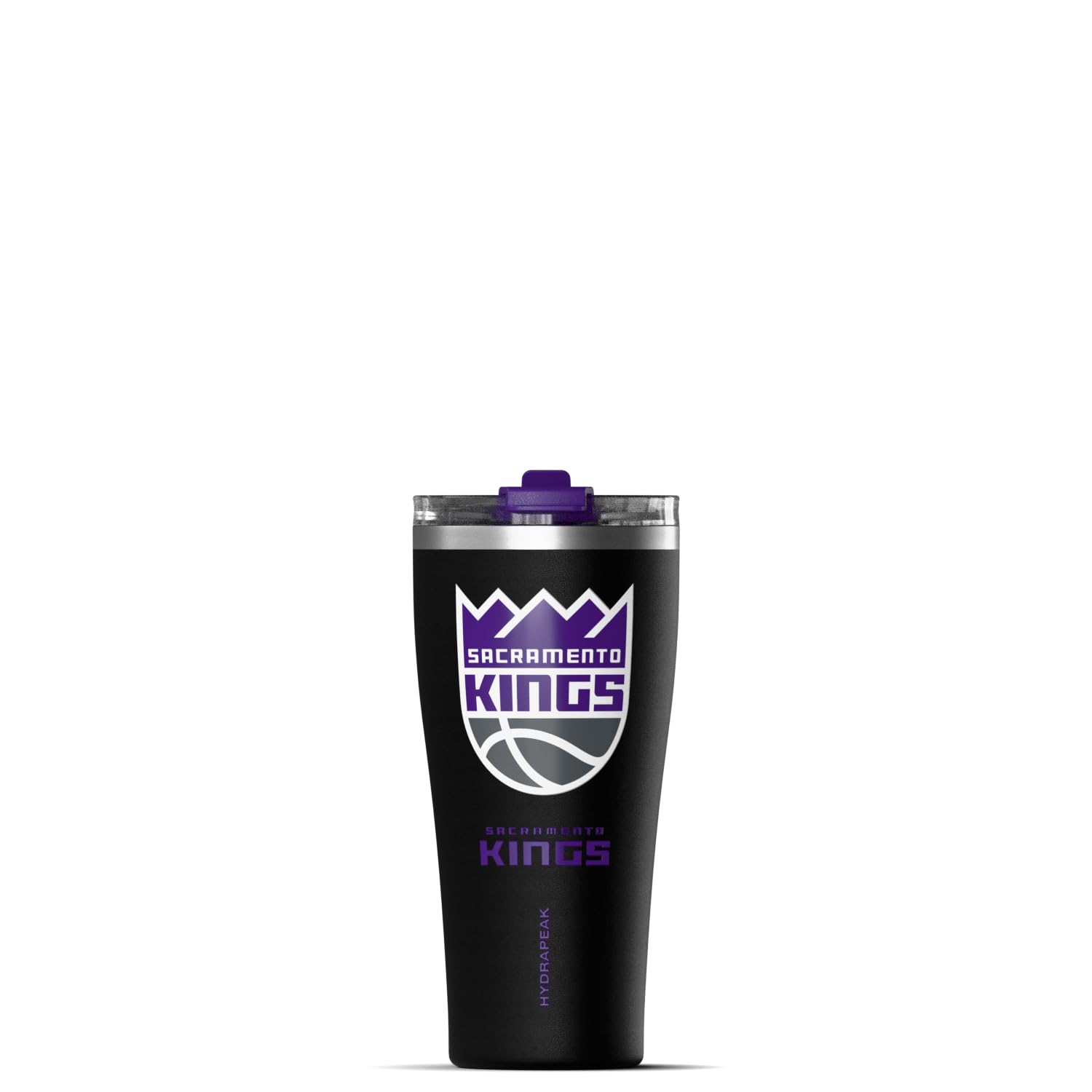 Hydrapeak NBA Officially Licensed Sacramento Kings Roamer 30oz Vacuum Insulated Stainless Steel Tumbler with 2-in-1 Flip &amp; Straw Lid, Spill-Proof, Cup Holder Friendly Design