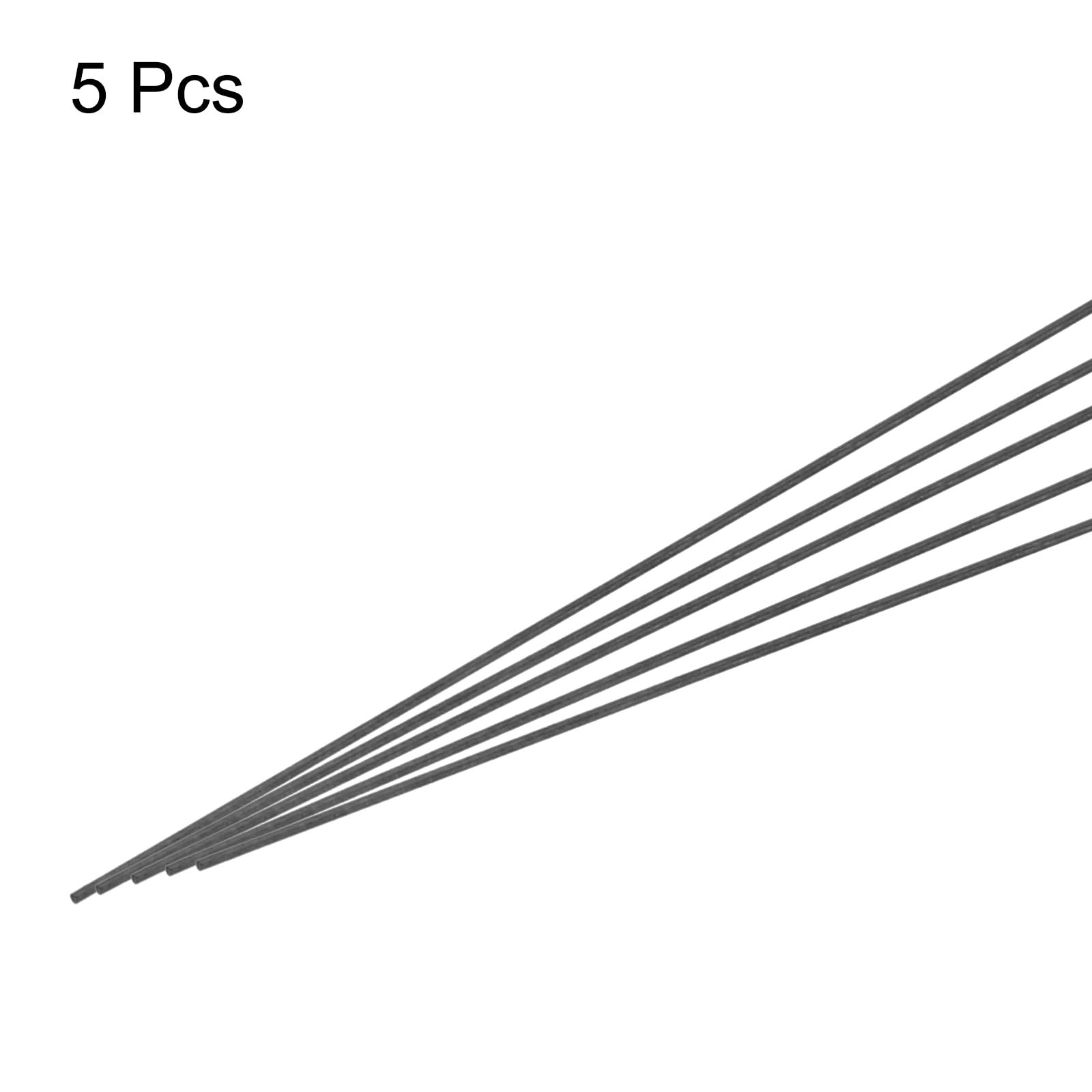sourcing map Fibre carbone Tige, 2,5mm x 300mm pour RC Avion Bricolage Outil Aile Tube Quadcopter Bras, Paquet de 6 sourcing map Fibre carbone Tige, 2,5mm x 300mm pour RC Avion Bricolage Outil Aile Tube Quadcopter Bras, Paquet de 6