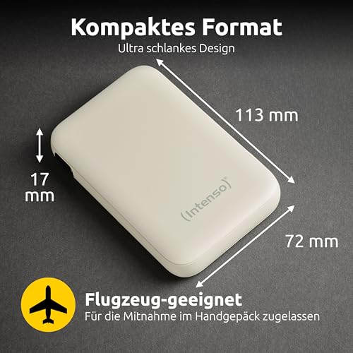 Intenso S10000 Powerbank 10.000 mAh - USB-C Kabel integriert - 20W PD – Ansicht 6