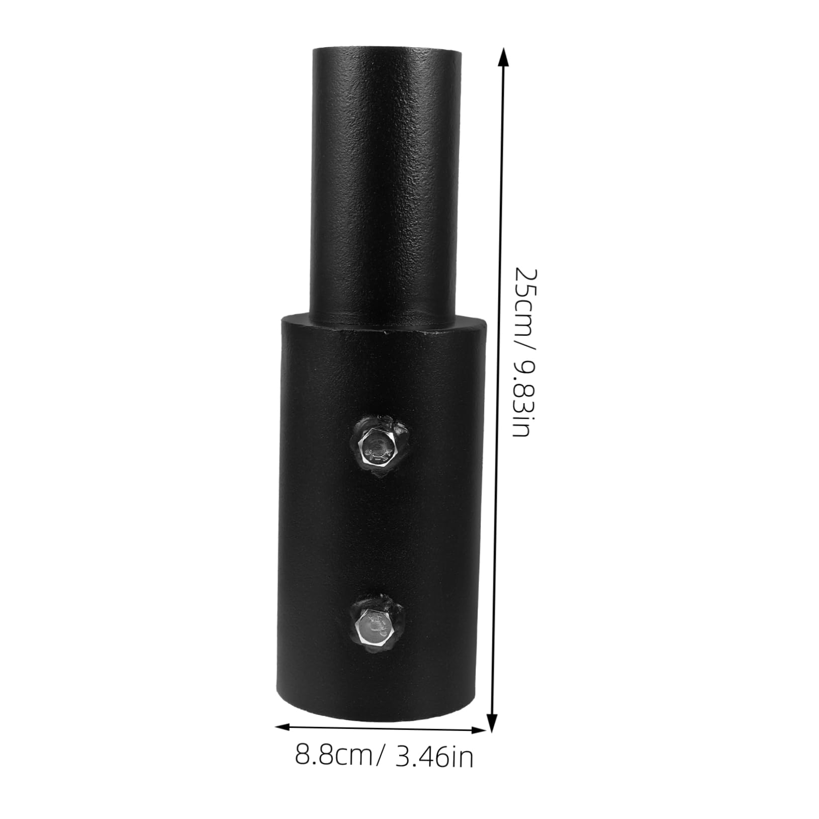 GALPADA Street Lamp Pole Adapter Metal Light Post Adapter 76mm to 60mm Light Pole Converter Installation