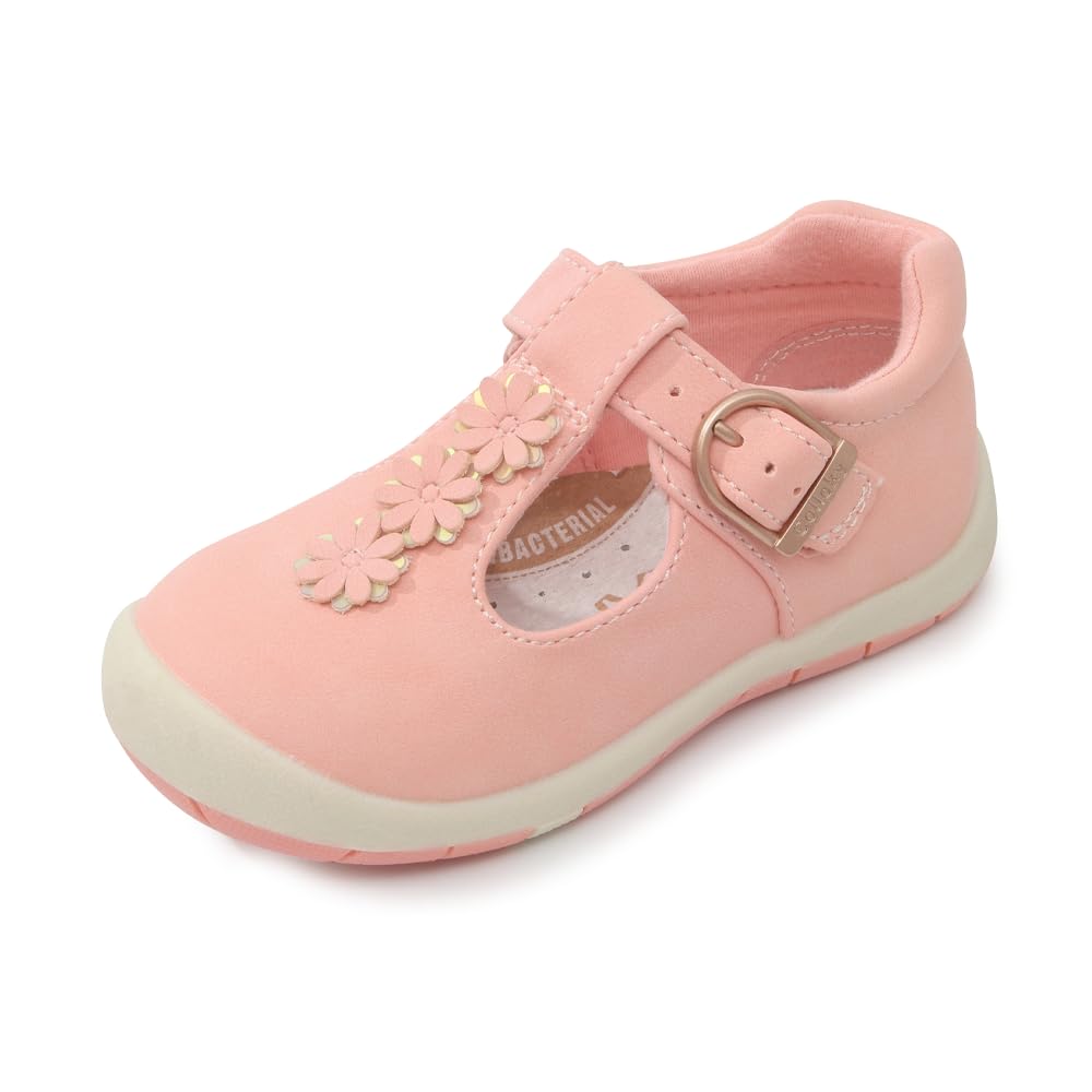 COLLOKY Toddler Mary Jane Shoes - Elegant Ballet Flats for Little Girls with Comfortable Support & Versatile Style for Parties & School