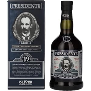 Presidente 19 Ans Marti Solera Rhum, 70 cl
