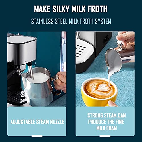 Máquina de café de la máquina de espresso con leche espumosa Varita de llave, alto rendimiento 800W for espresso… - Imagen 7