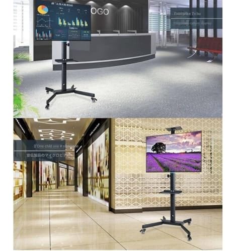 Soporte Universal para TV de Piso con Ruedas para Pantallas 23-55" miniatura 5