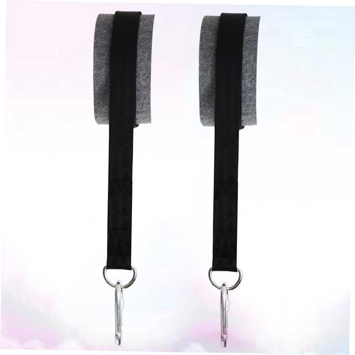 Happyyami Hammock Straps for Tree 2pcs Tree Swing Ropes Durable Hanging Straps with Easy Operation for Outdoor Use