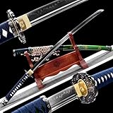 ❤【Qualität garantiert】: Dieses Katana-Schwert besteht aus hochwertigen Materialien und exquisiter Handwerkskunst, mit hervorragender Leistung und Aussehen. Gleichzeitig bieten wir einen umfassenden After-Sales-Service, damit Sie sorgenfrei einkaufen und mit Vertrauen verwenden können.