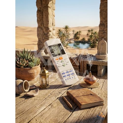 Image of K2 Remotes Compatible for Panasonic AC Remote (AC-29C) - LCD Display Replacement Remote | No Backlight | 5 Year Warranty | Works Only When Old Remote Matches