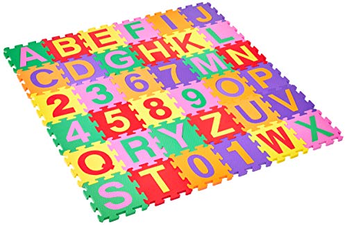 Tapete Alfanumérico Eva Carlu Brinquedos