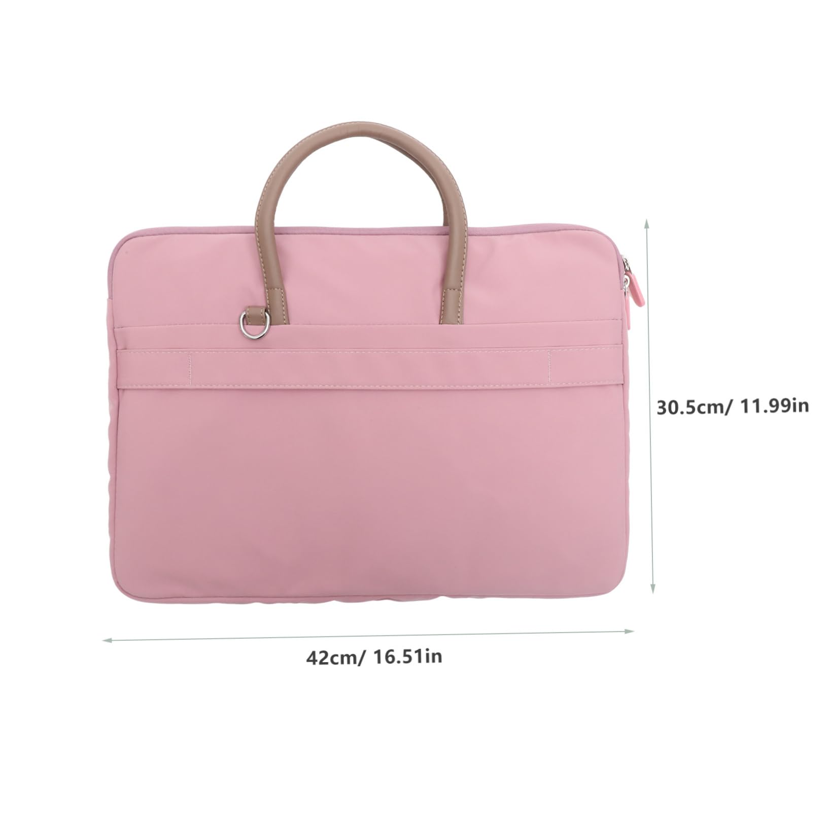 Operitacx Computadora Portatil Portatil Bolsas De Computadora Para Hombres Mochila Portatil Mujer Bolso Portátil De Bolsa Pequeña Portátil Llevar Portátil Plegable Manejar Rosa Poliéster