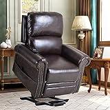 Lift Chairs for Elderly - Lift Chairs Recliners Sofa Reclining Chair Sofa Electric Recliner Chairs with Remote Control Soft PU Lounge