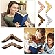 80 PCS Metall Buch Ecke Protector, Vintage Iron Guard Cover Buch Scrapbooking Ecke Protector, 4 Farbe Scrapbook Album Notebook Ordner Ecke dekorative Rahmen Winkel Protector Covers (30MM)