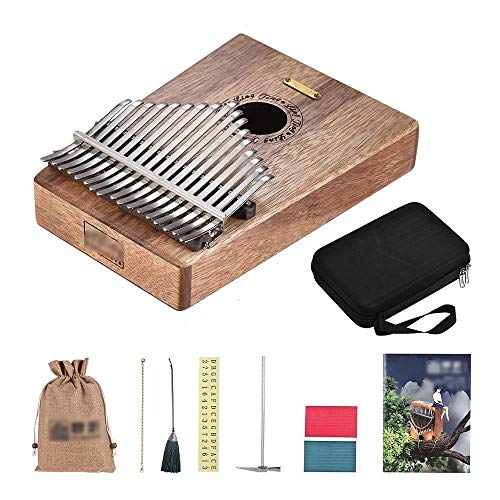 Piano de pouce portable de 17 touches Kalimba Mbira - Les Beatles, Paul McCartney, John Lennon, RIngo Starr, George Harrison Piano de pouce portable de 17 touches Kalimba Mbira – Image 6
