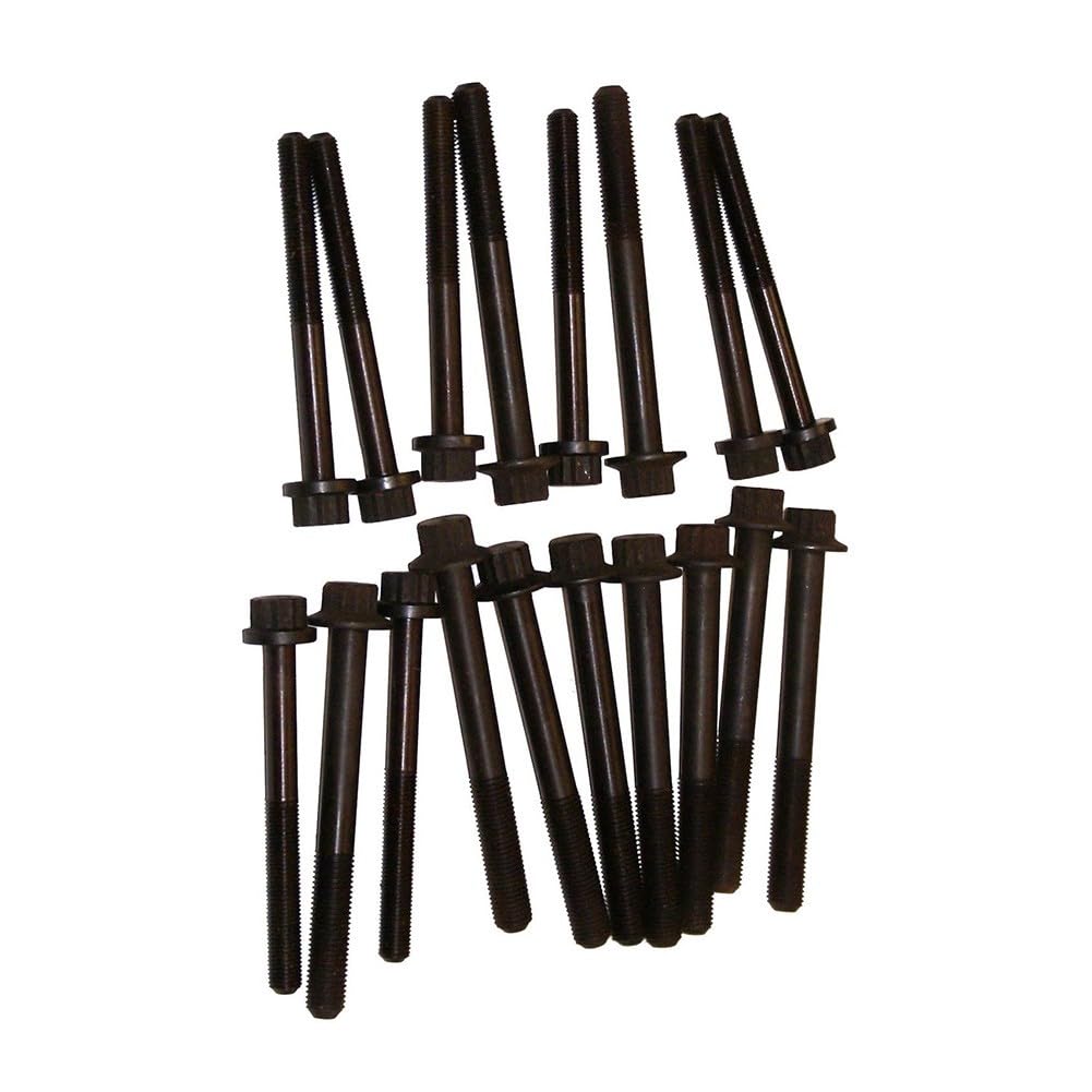Set di bulloni per testa cilindri Ford Ranger Pickup e Mazda B2500 2.5TD - Acciaio al carbonio ad alta resistenza, trattato termicamente, resistente alla corrosione, sostituzione diretta per
