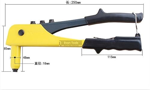 Miniatura 1 de Blind – Remachadora mano remachadora Alicate Herramientas Ferramentas para remachar Pistola Ganzo Herramientas Manuais
